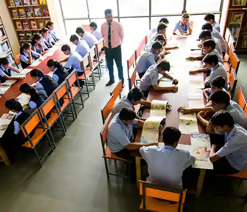 Library Class For Rajasthan The Rajasthan School, kotputli Photos