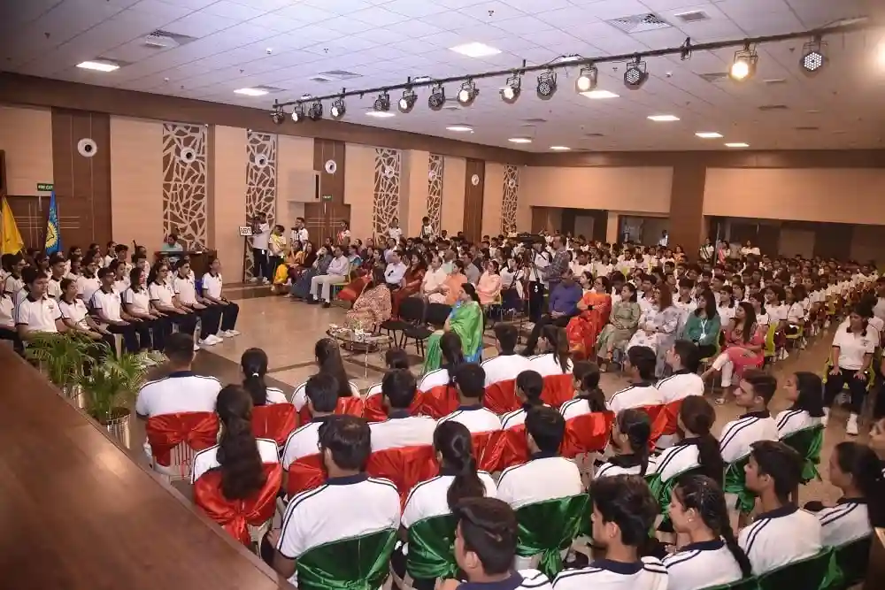 Jayshree Periwal High School auditorium Jaipur
