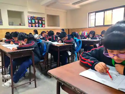 Jayshree Periwal High School classroom Jaipur