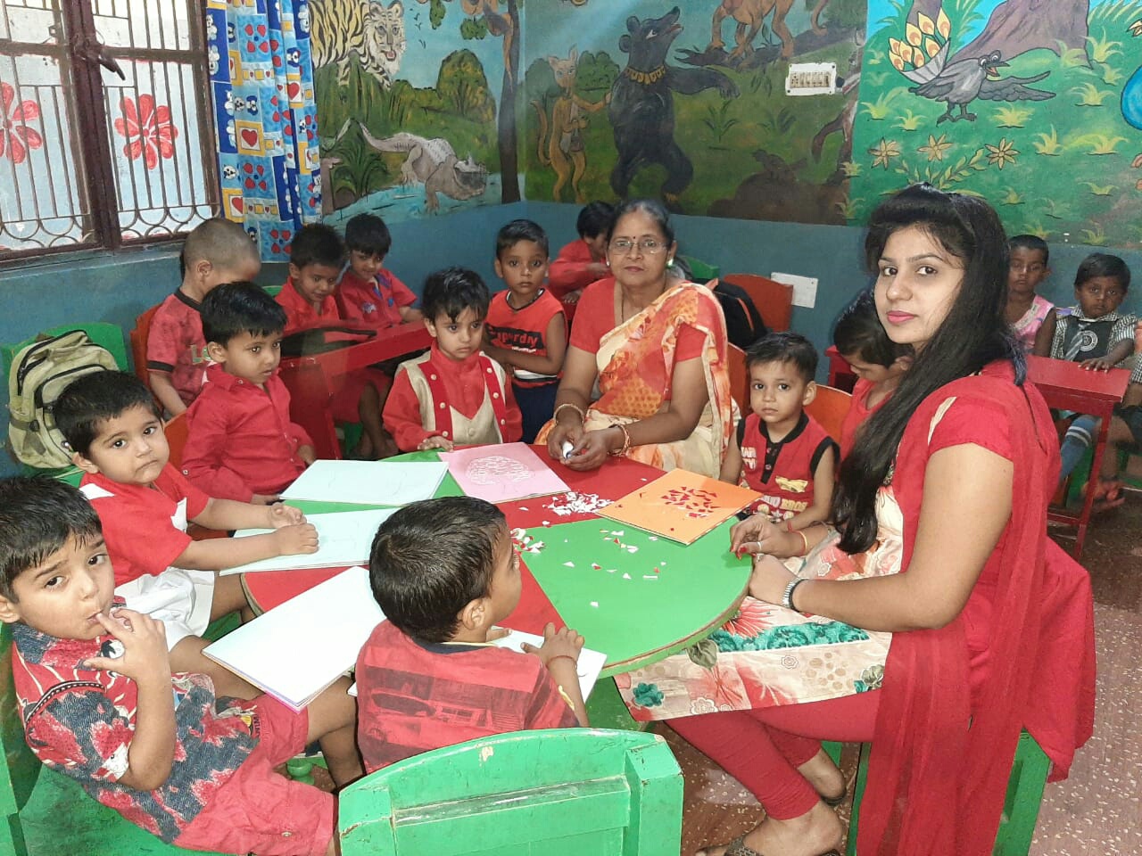 Saraswati Global School campus