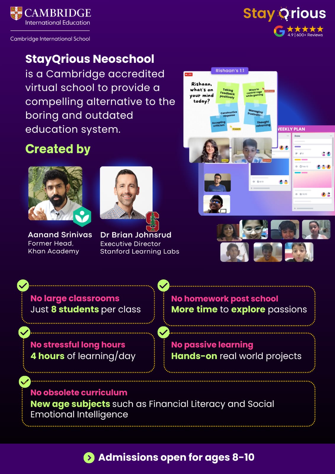 StayQrious Neoschool