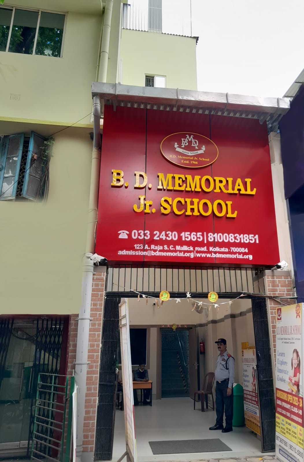 B.D. Memorial Jr. School