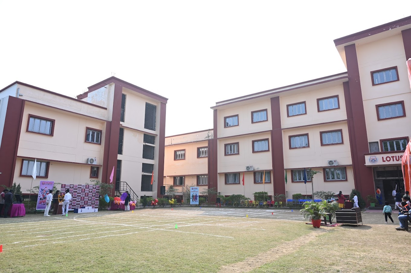 Lotus World Public School school campus photo