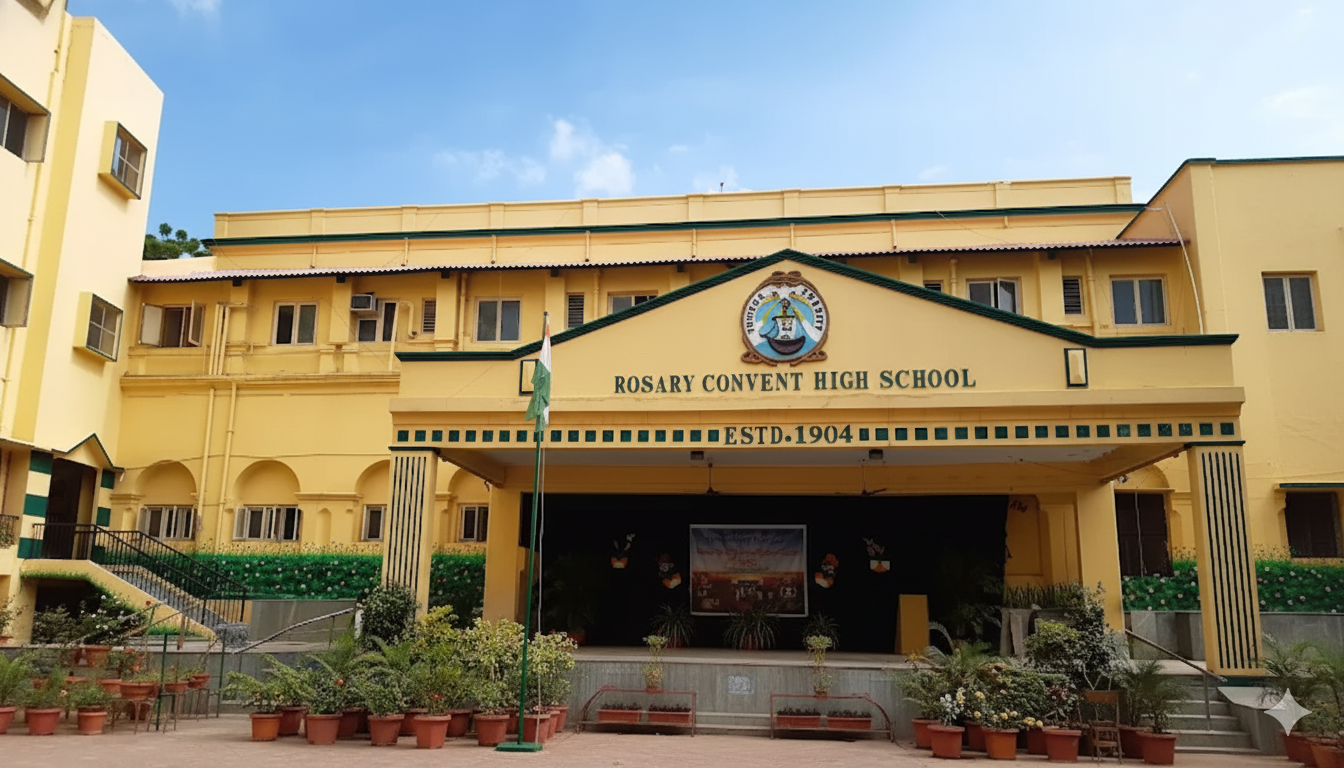 Rosary Convent High School  campus