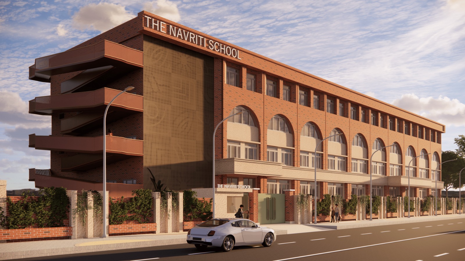 The Navriti School campus