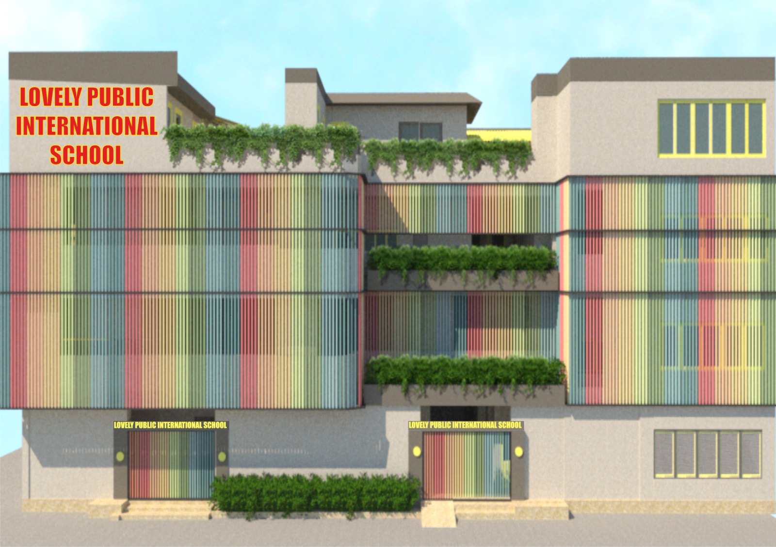 Lovely Public International School - Feeder School of The Baptist Convent Sr. Sec. School school campus photo