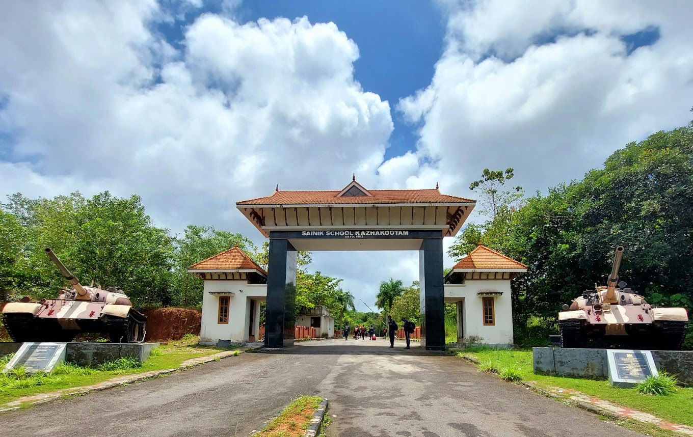 Sainik School, Kazhakootam school campus photo