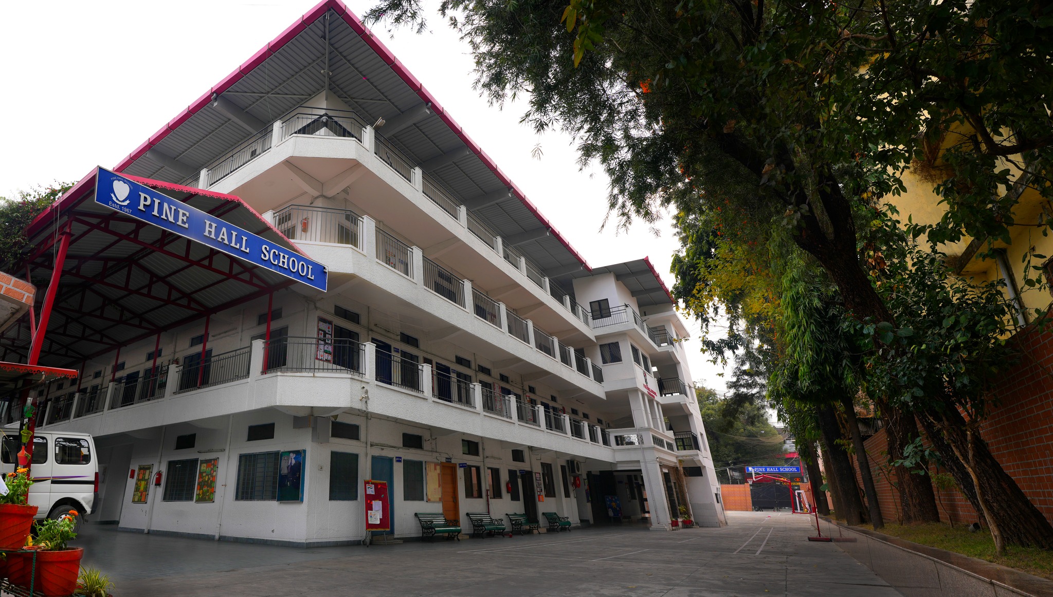Pine Hall School school campus photo