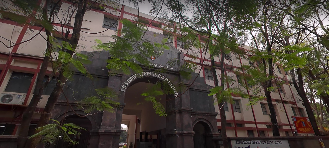 PES PU College school campus photo