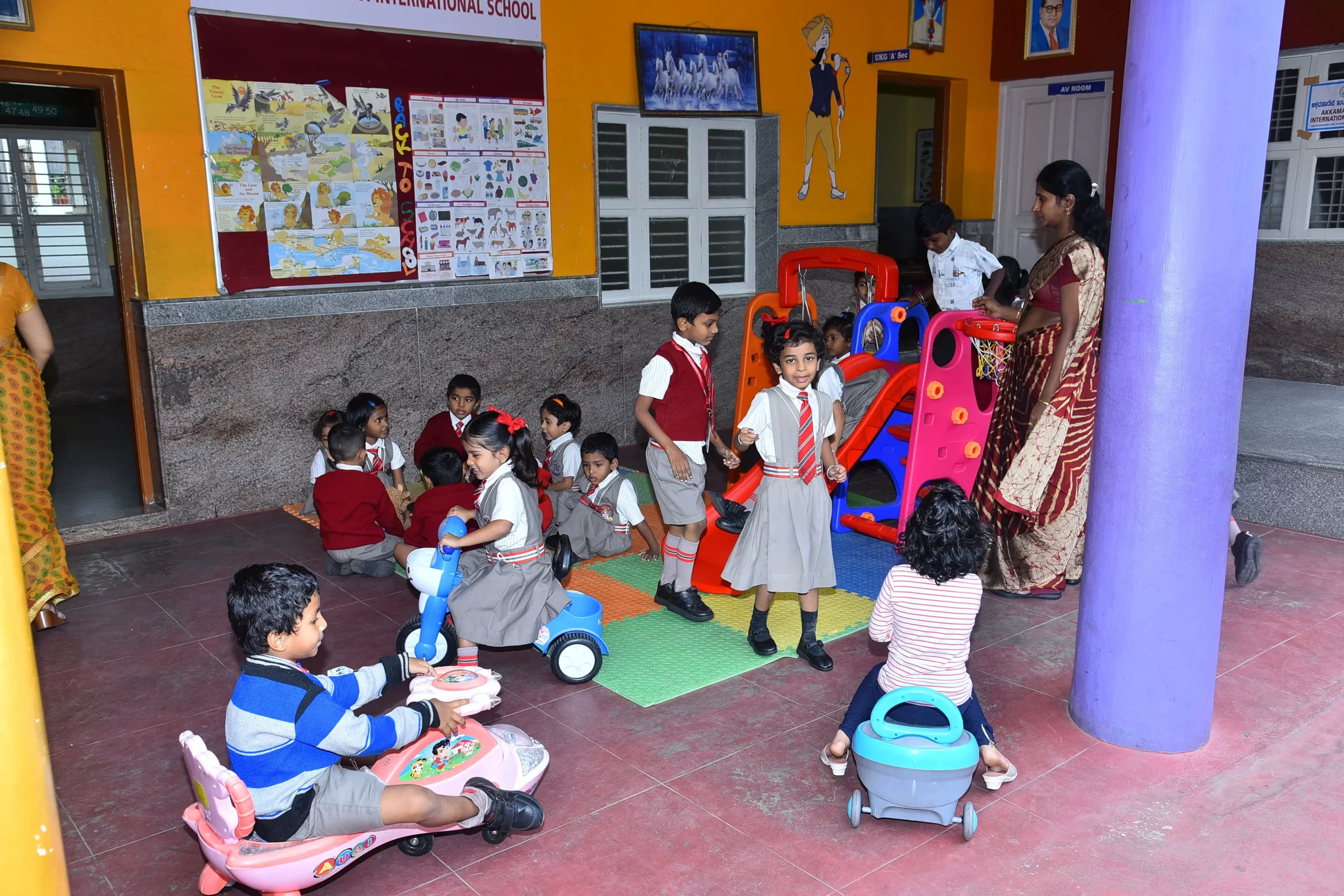 Akkamahadevi International School campus 2