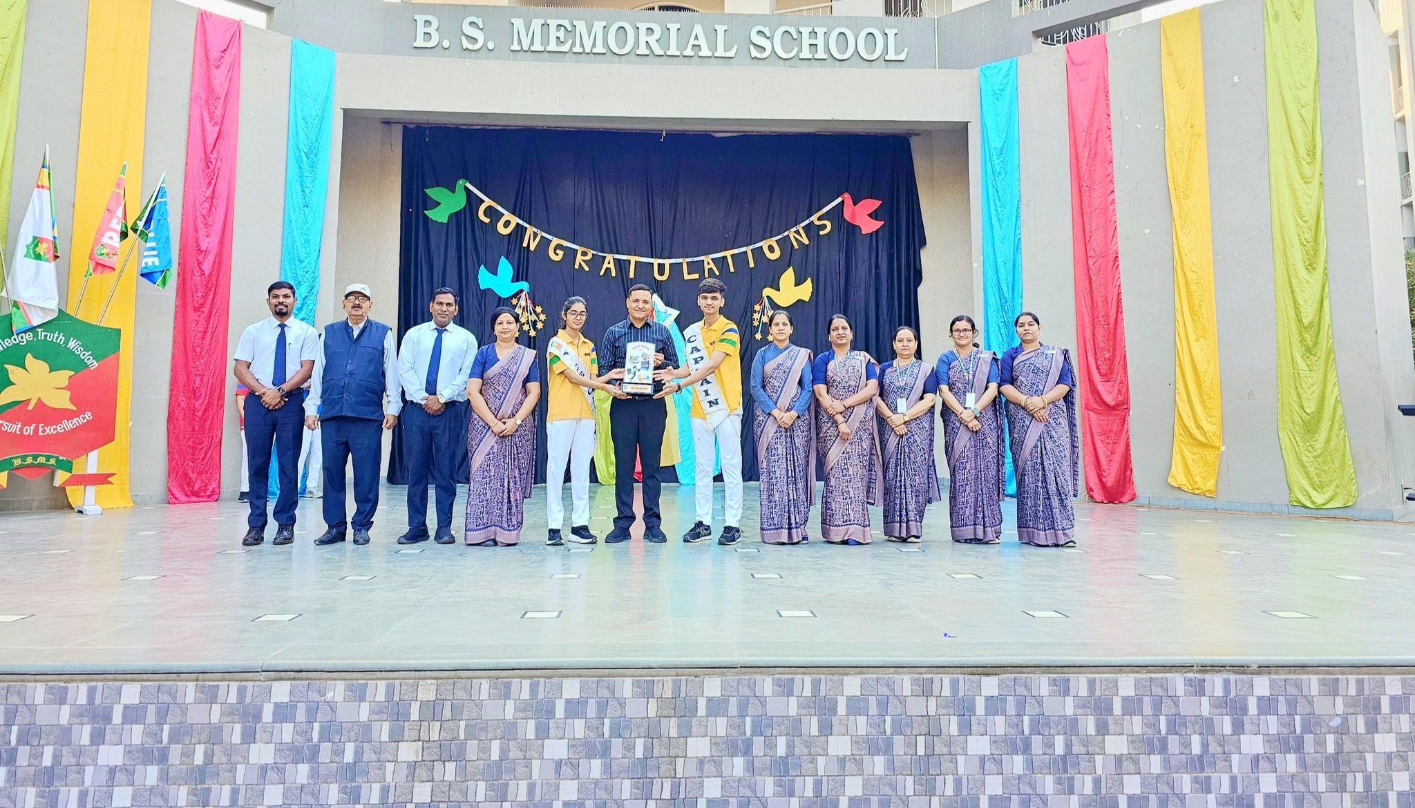 B. S. Memorial School 8
