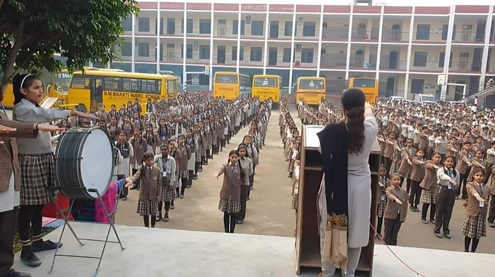 B.M. Bharti Model School campus 2