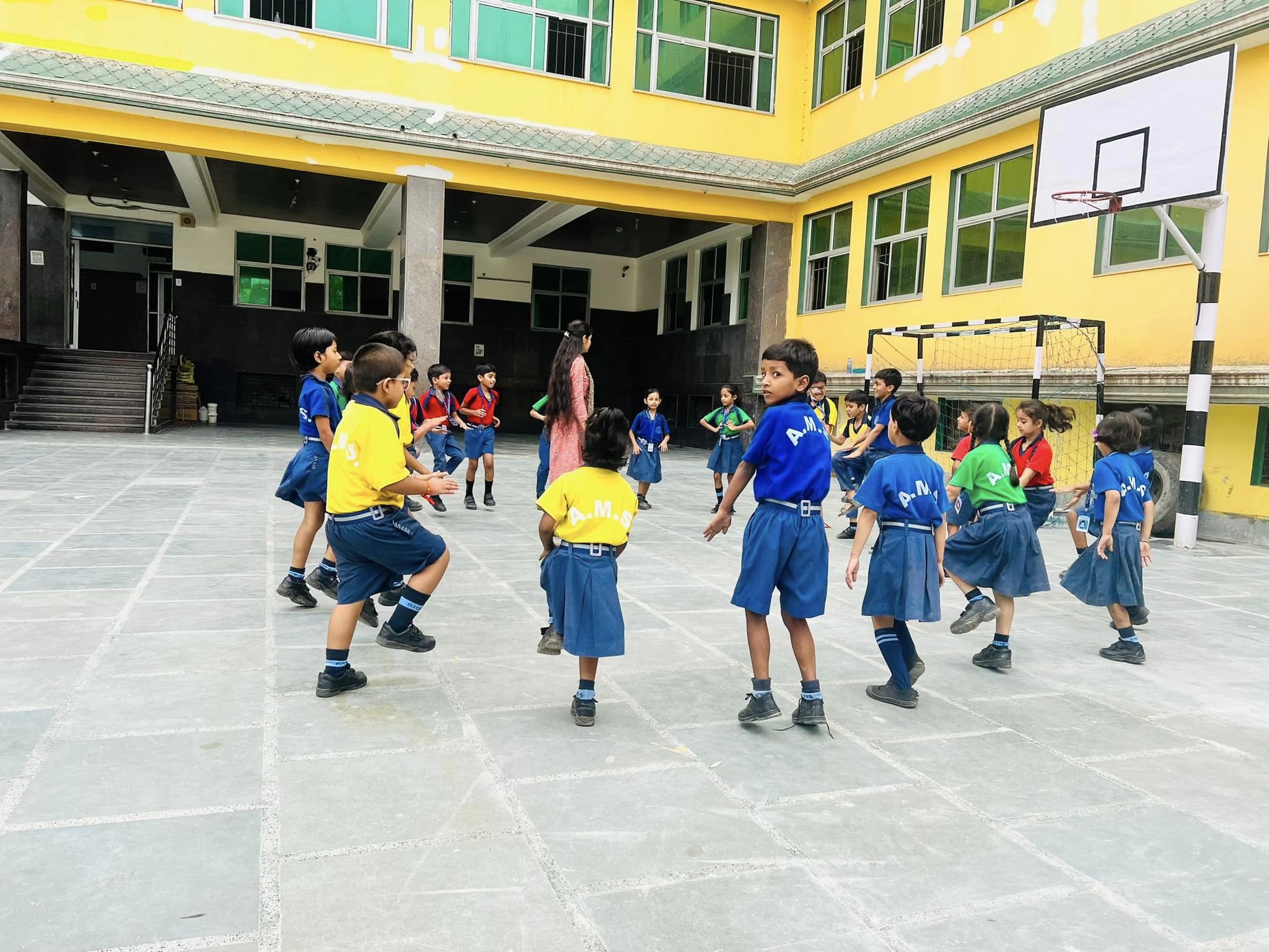 Akash Model School campus 2