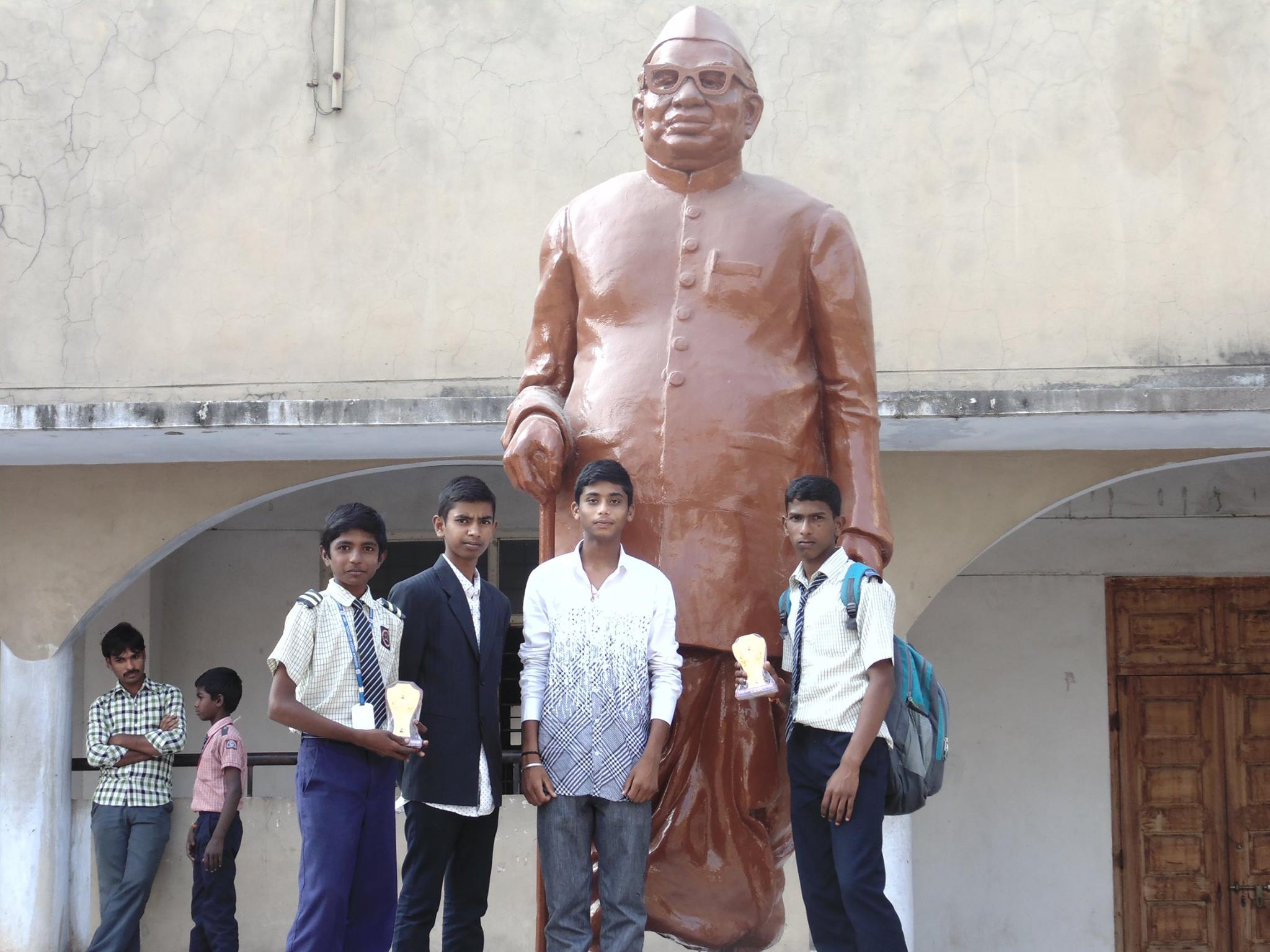 Vignan High School campus 4