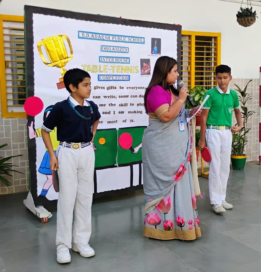 S D Adarsh Public School campus 2