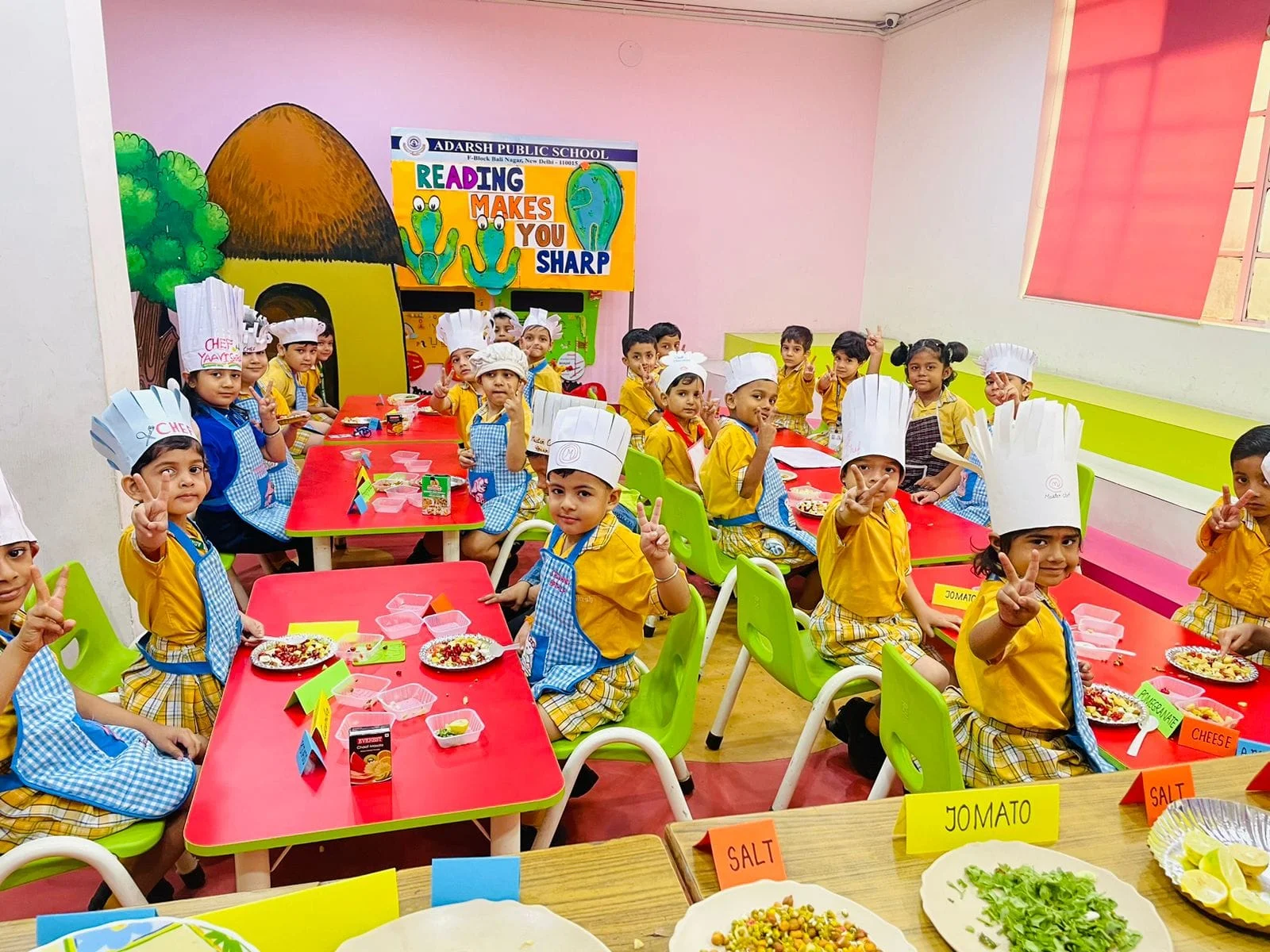 Adarsh Public School campus 2