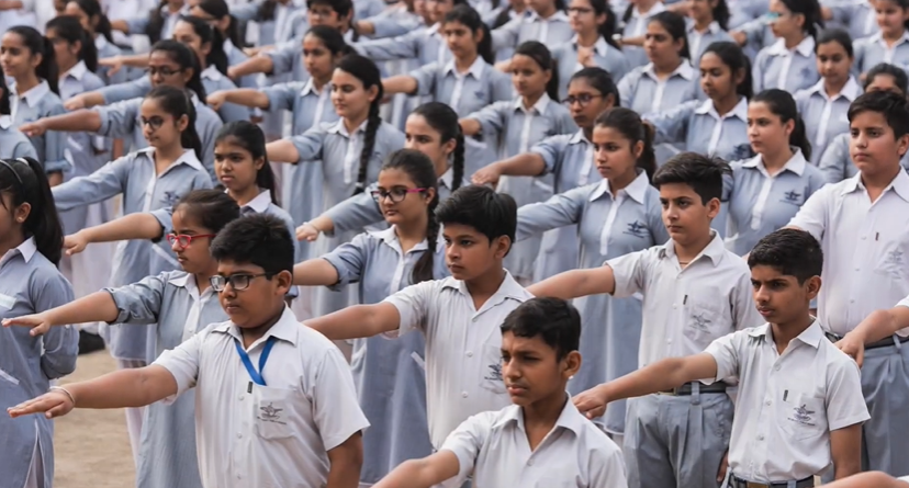 Bal Bharti Model School campus 2