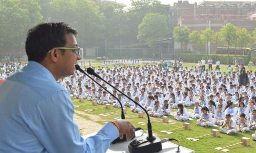 Ahlcon Public School campus 2