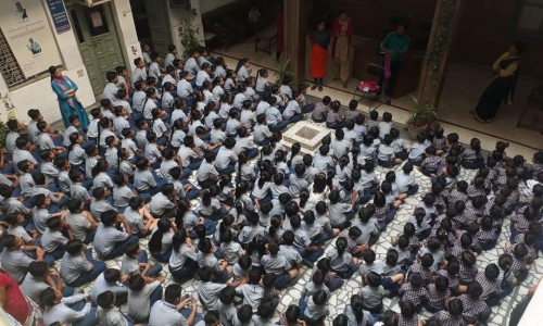 Arya Public Secondary School campus 2