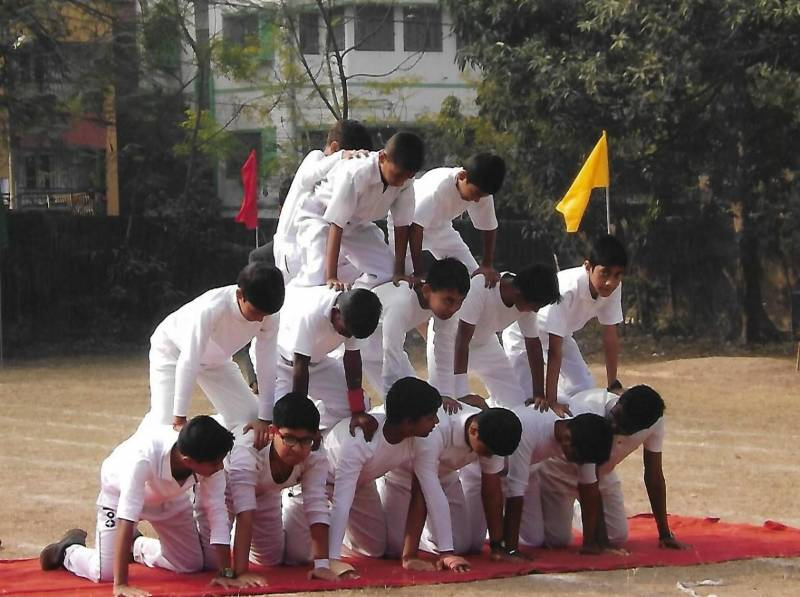 A.K Ghosh Memorial High School campus 2