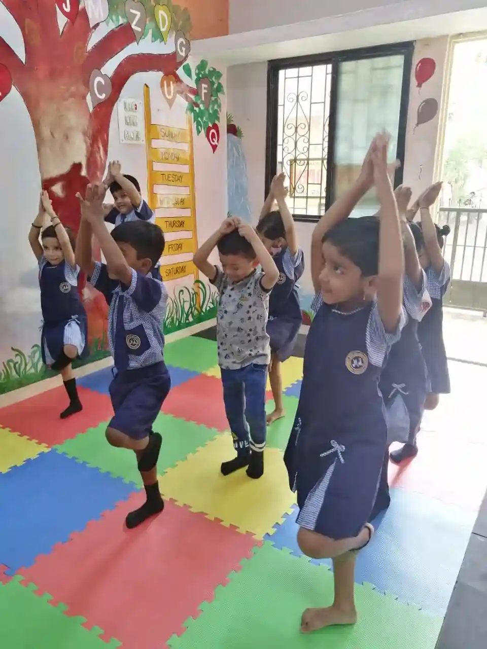 Merriment English Medium School campus 2