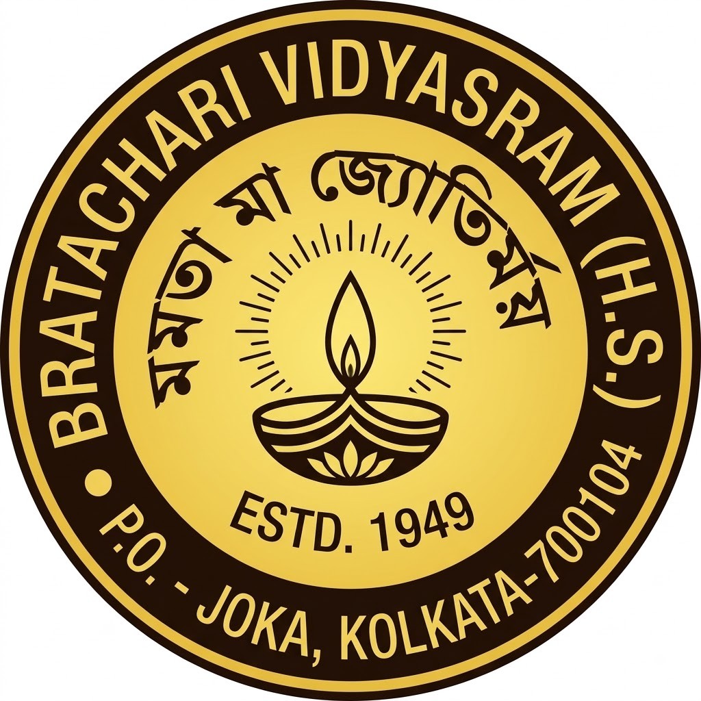 Bratachari Vidyasram logo