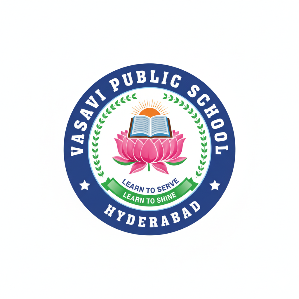 Vasavi Public School logo