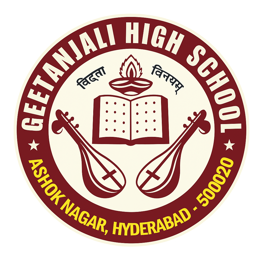 Geetanjali High School logo
