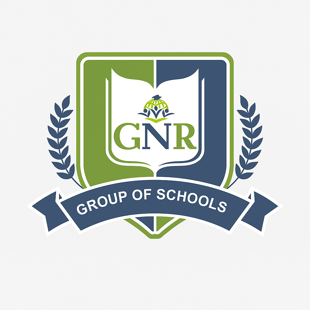 GNR's Chaitanya CO School logo