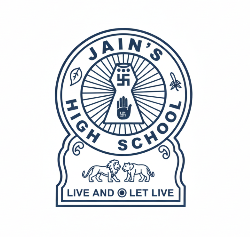 Jain's High School logo