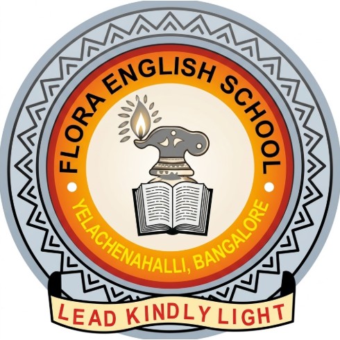 Flora English School logo
