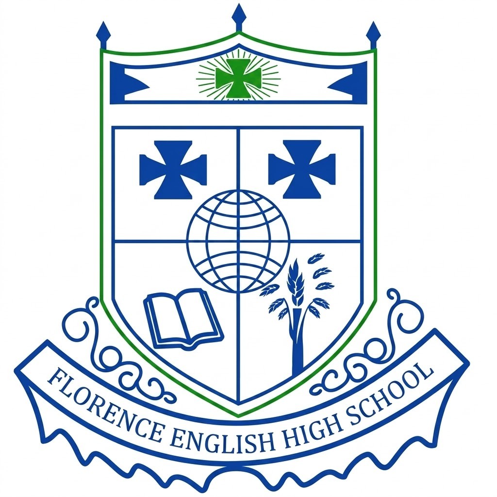 Florence English High School logo