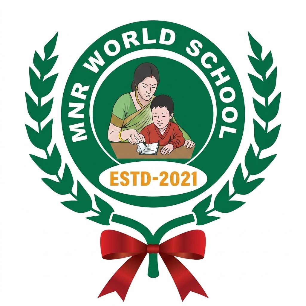 MNR World School logo