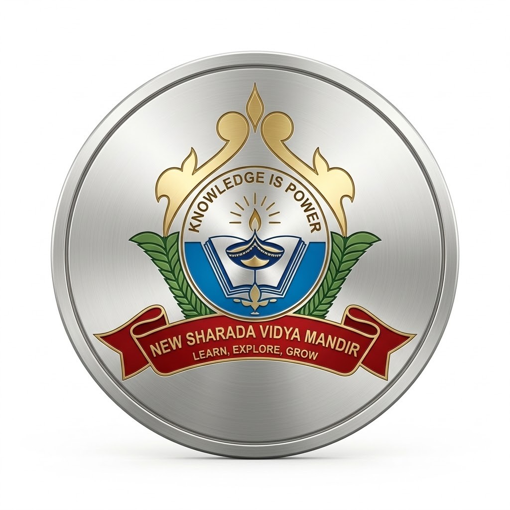 New Sharada Vidya Mandir logo