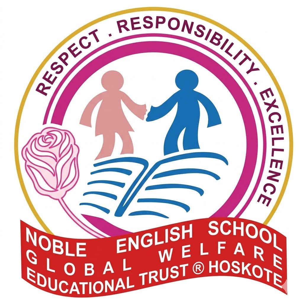 Noble English school logo
