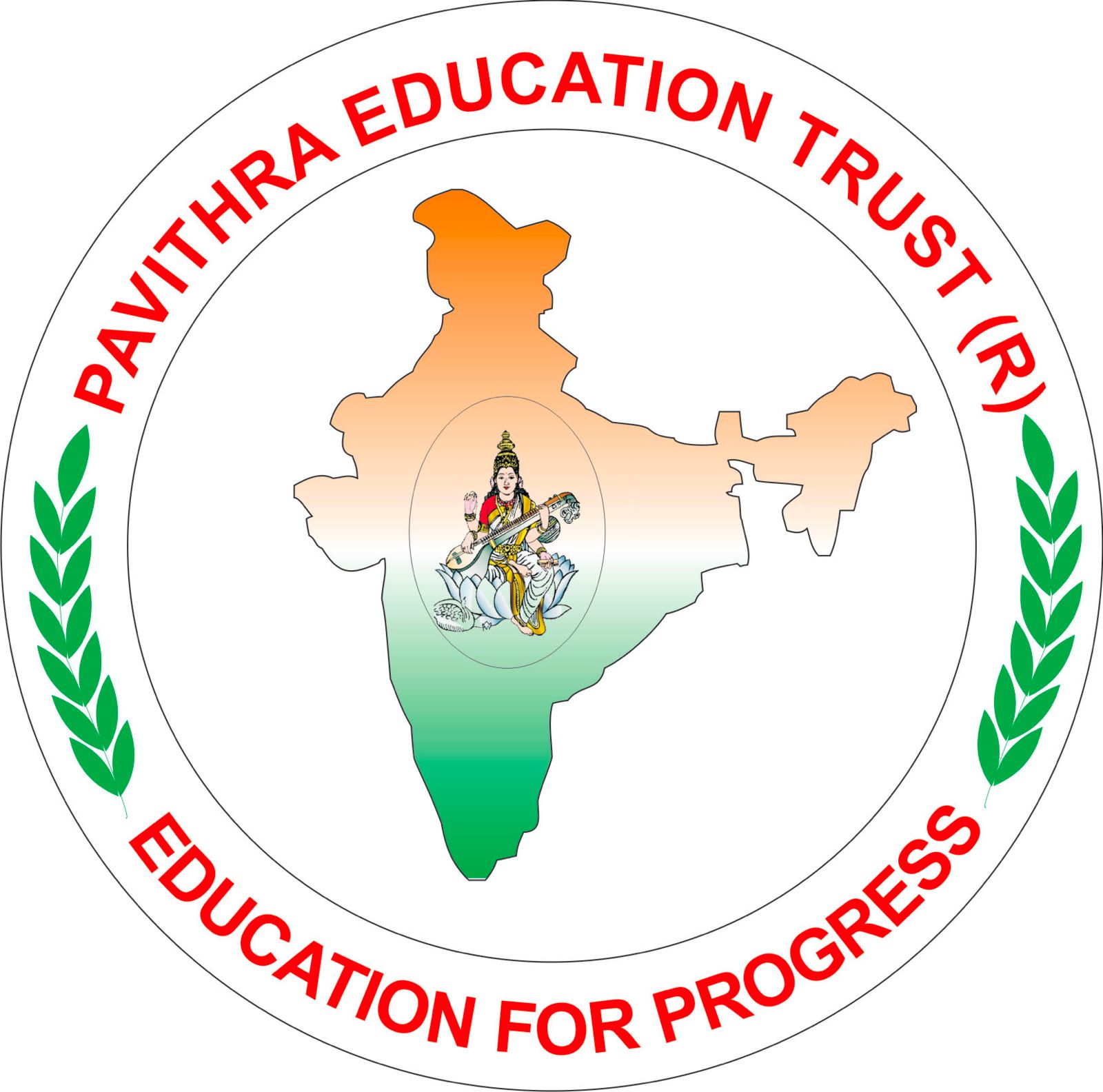 Pavithra Vidyanikethana High School logo