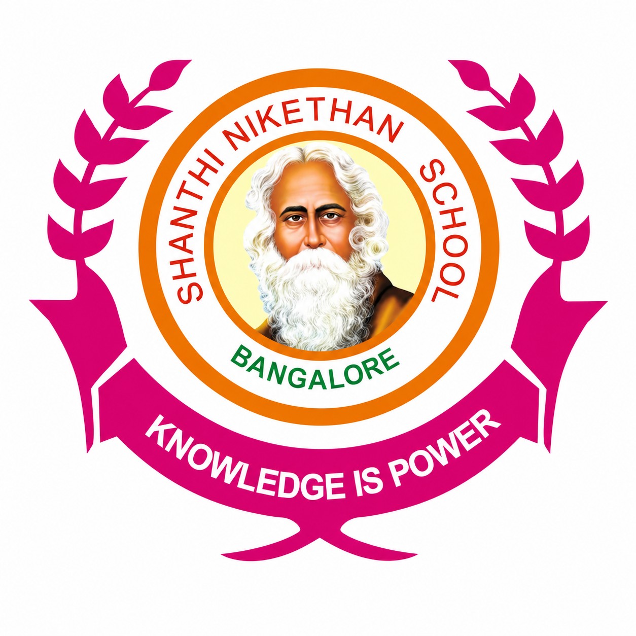 Shantiniketan School logo