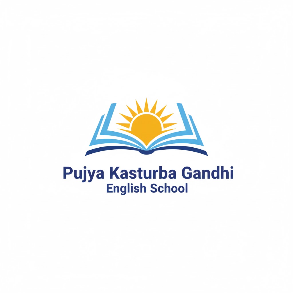 Pujya Kasturba Gandhi English and Marathi Medium School logo