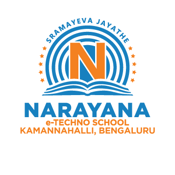 Narayana e-Techno School, Chelekare logo