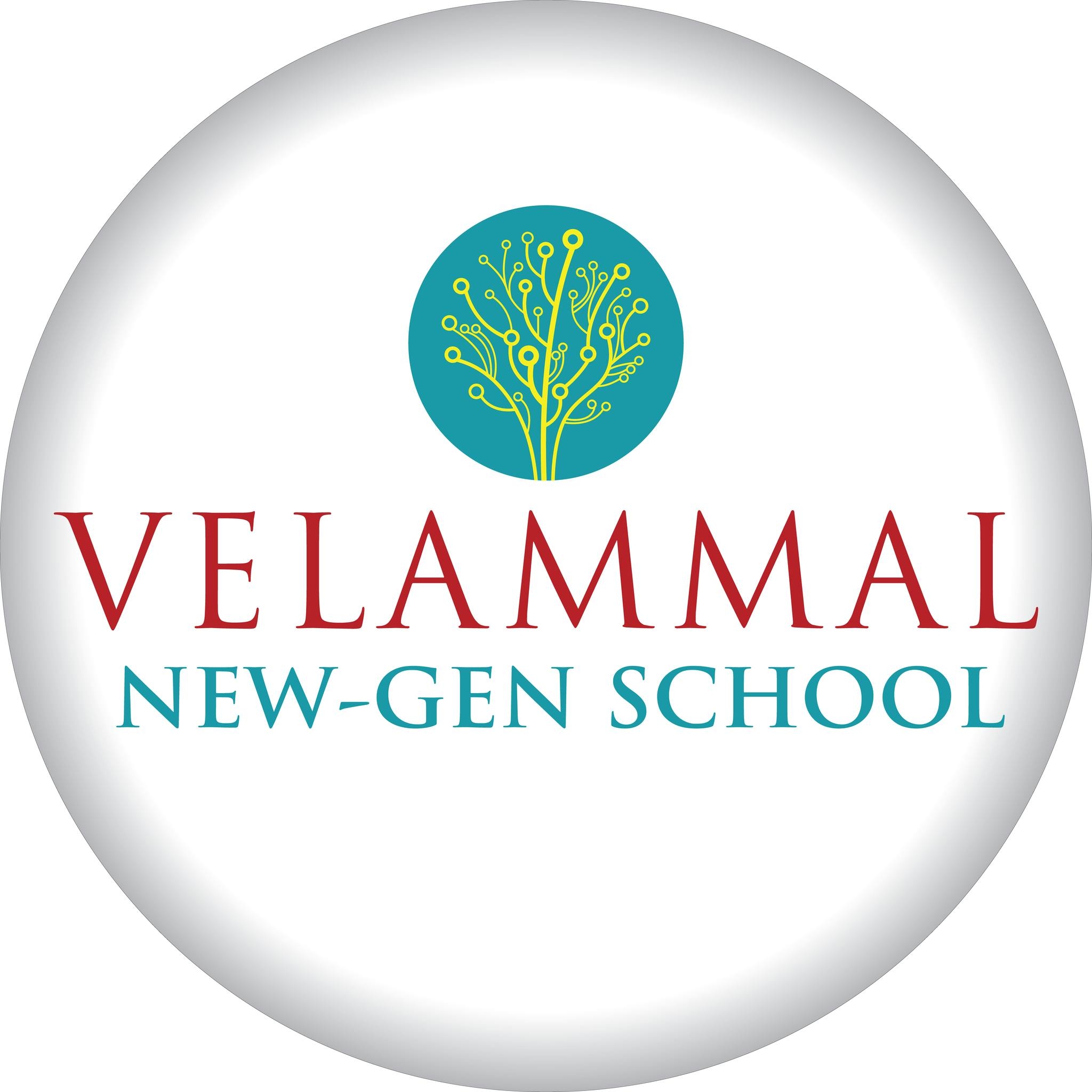 Velammal New Gen School logo