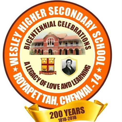 Wesley Higher Secondary School logo