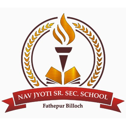 Nav Jyoti Senior Secondary School logo
