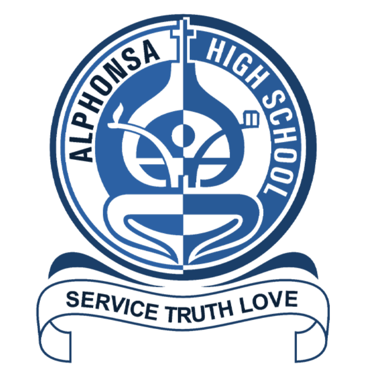 Alphonsa High School logo