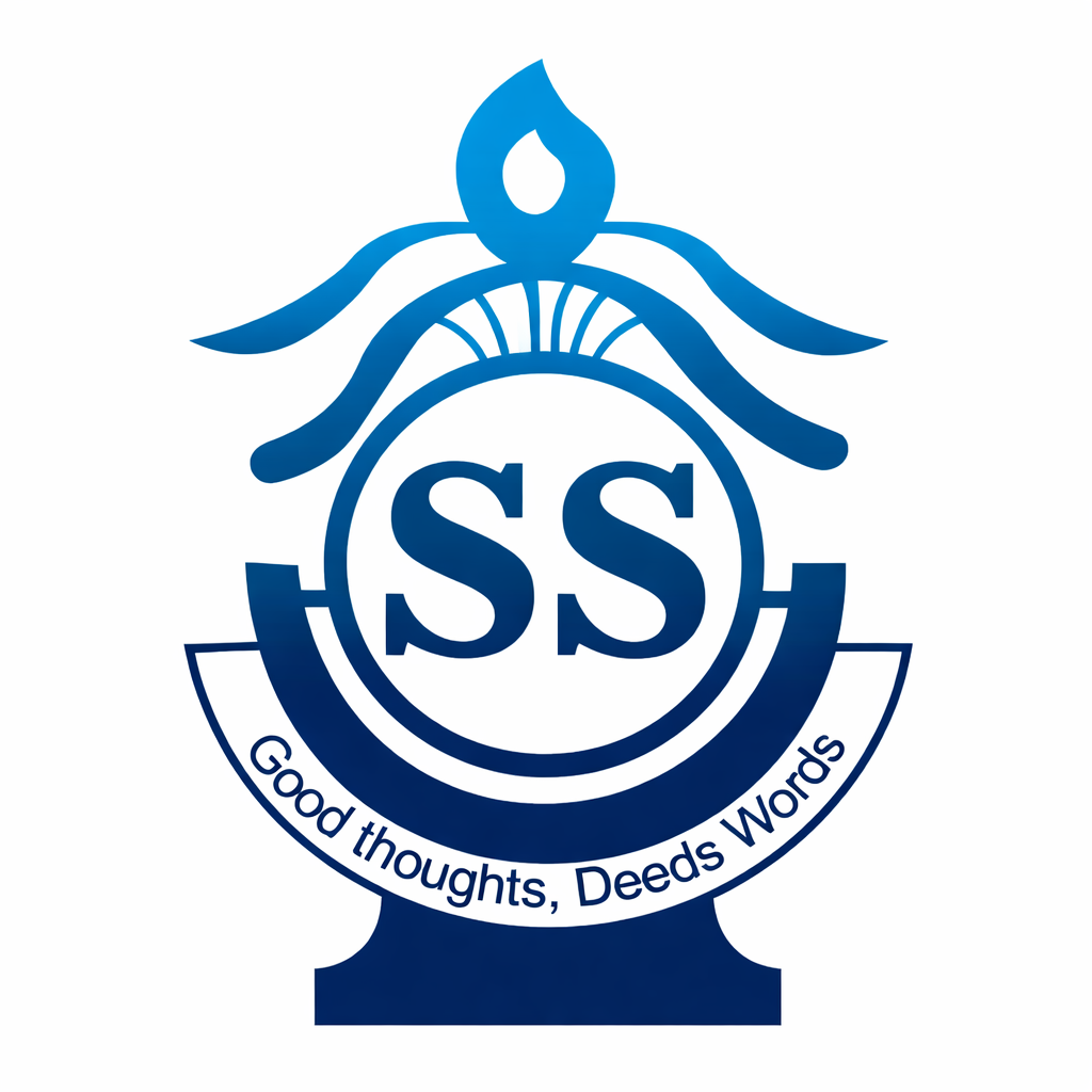 S. S. English Medium School logo