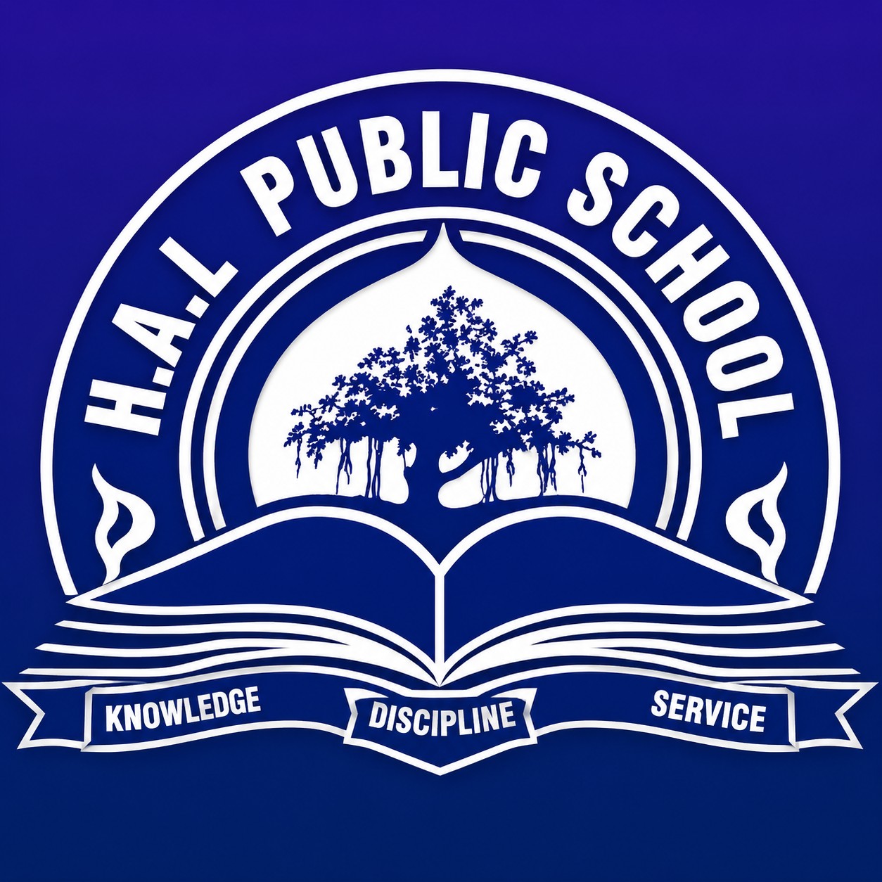 HAL Public School logo