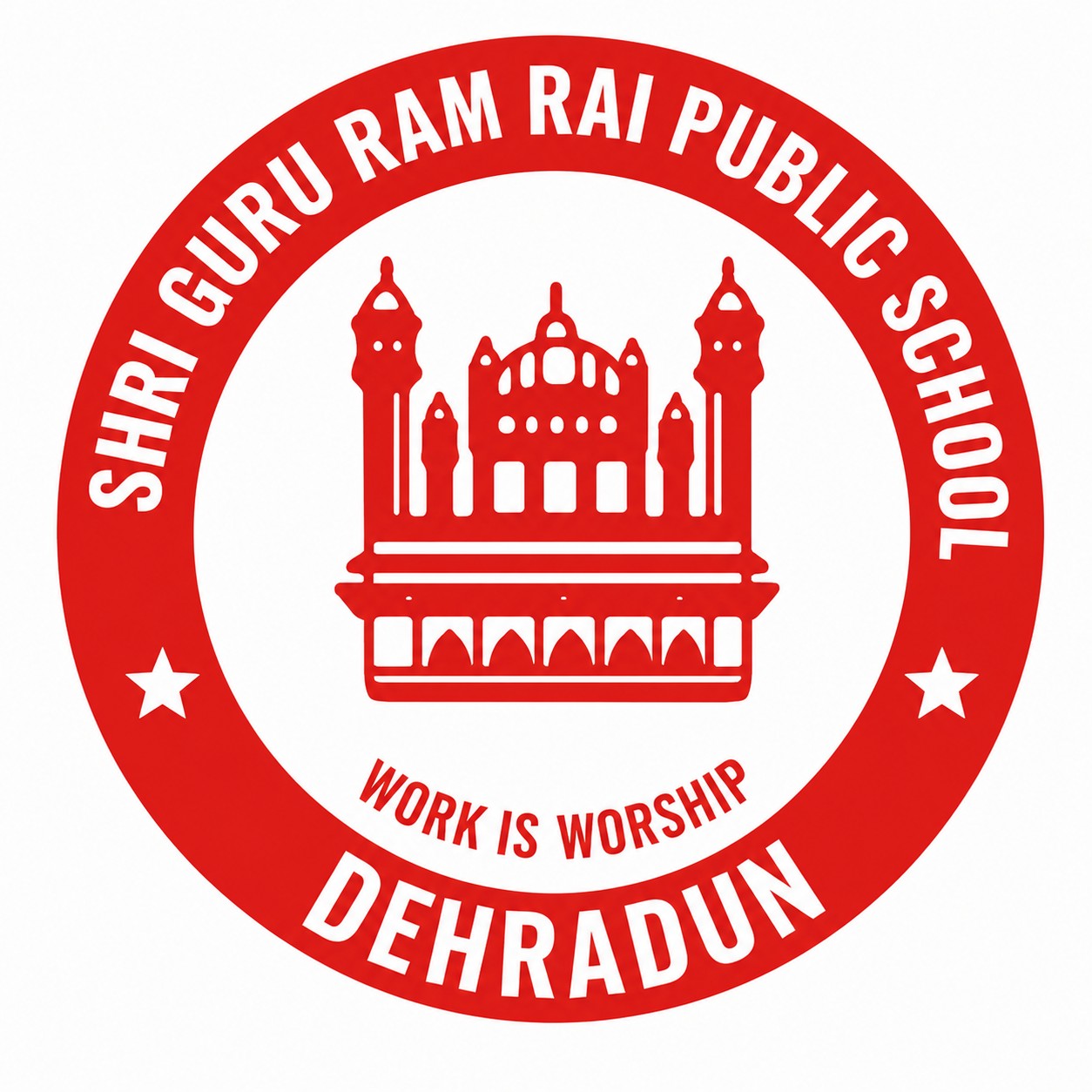 Shri Guru Ram Rai Public School logo