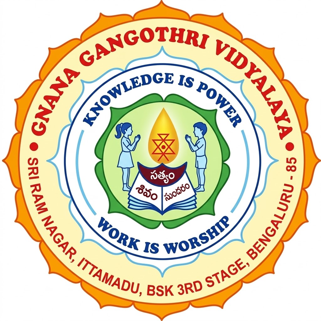 Gnana Gangothri Vidyalaya logo