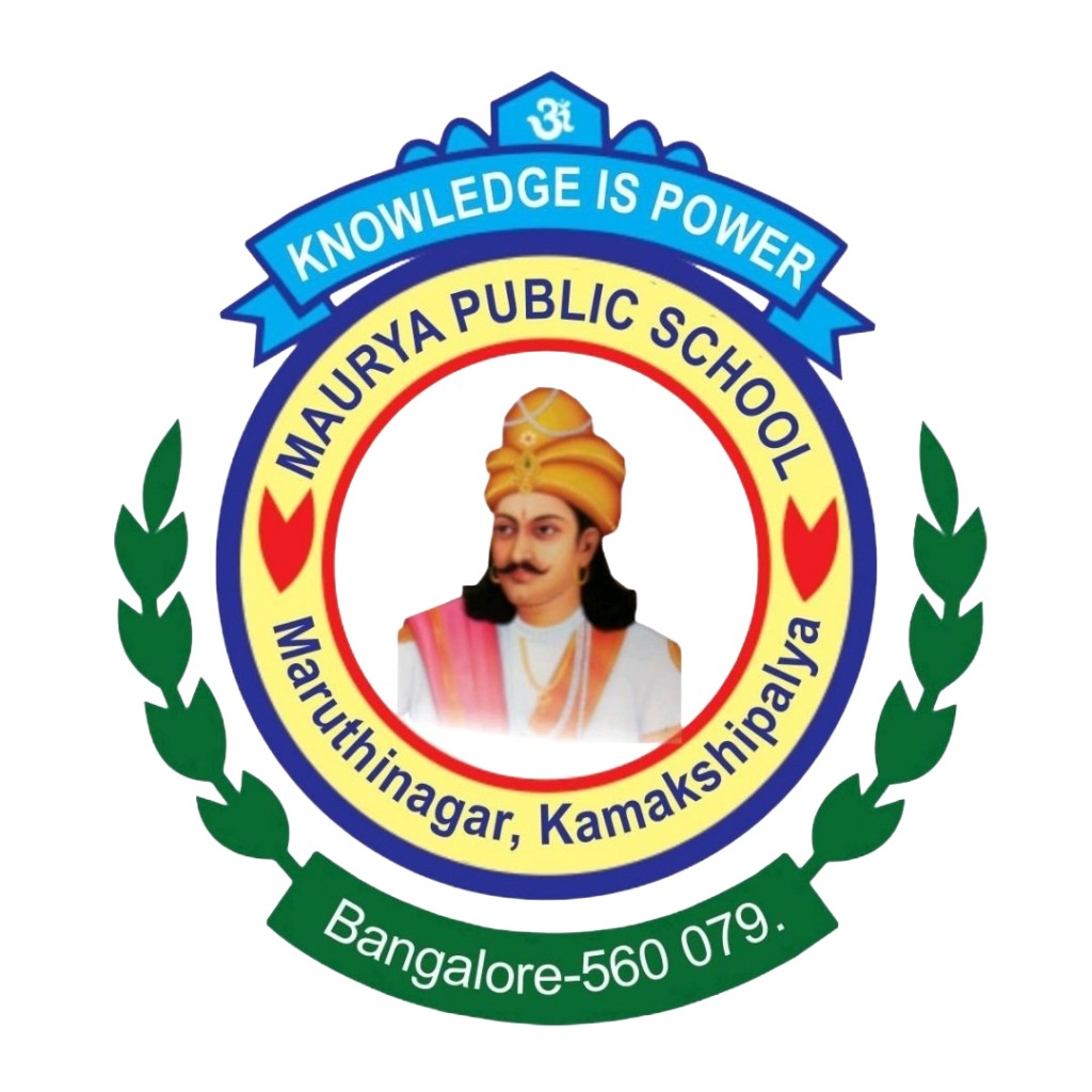 Maurya Public School logo