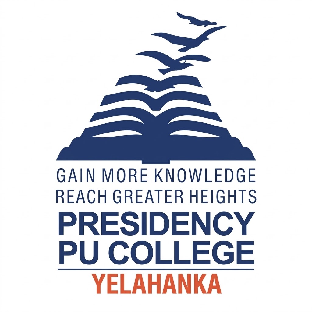 Presidency PU College, Kogilu logo