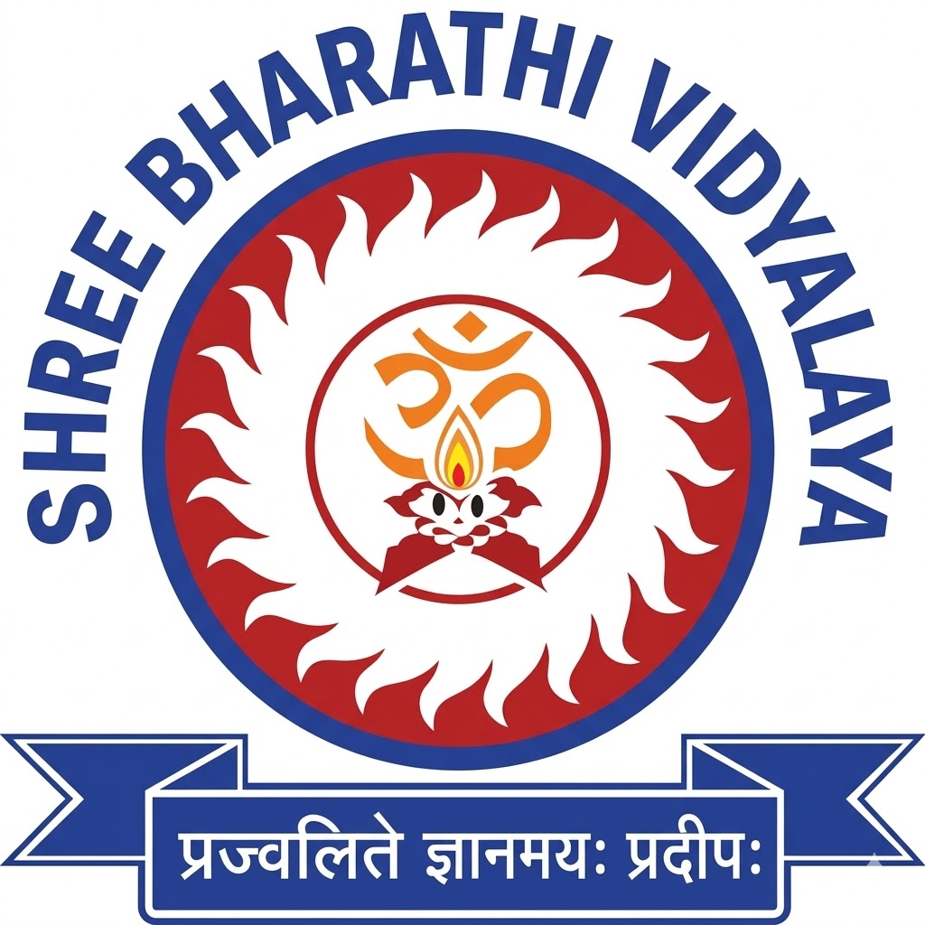 Shree Bharathi Vidyalaya logo